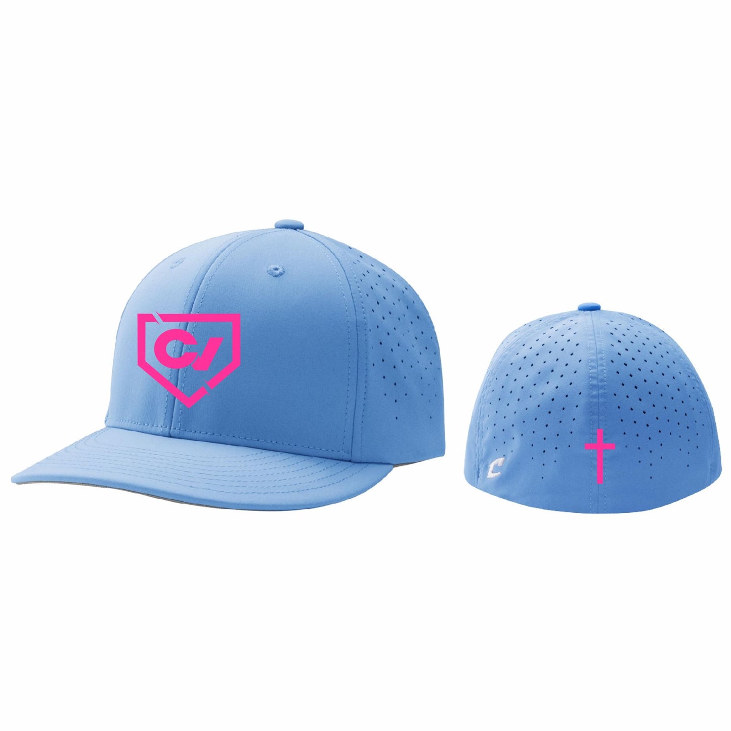 Saints Baseball Hat - Pink