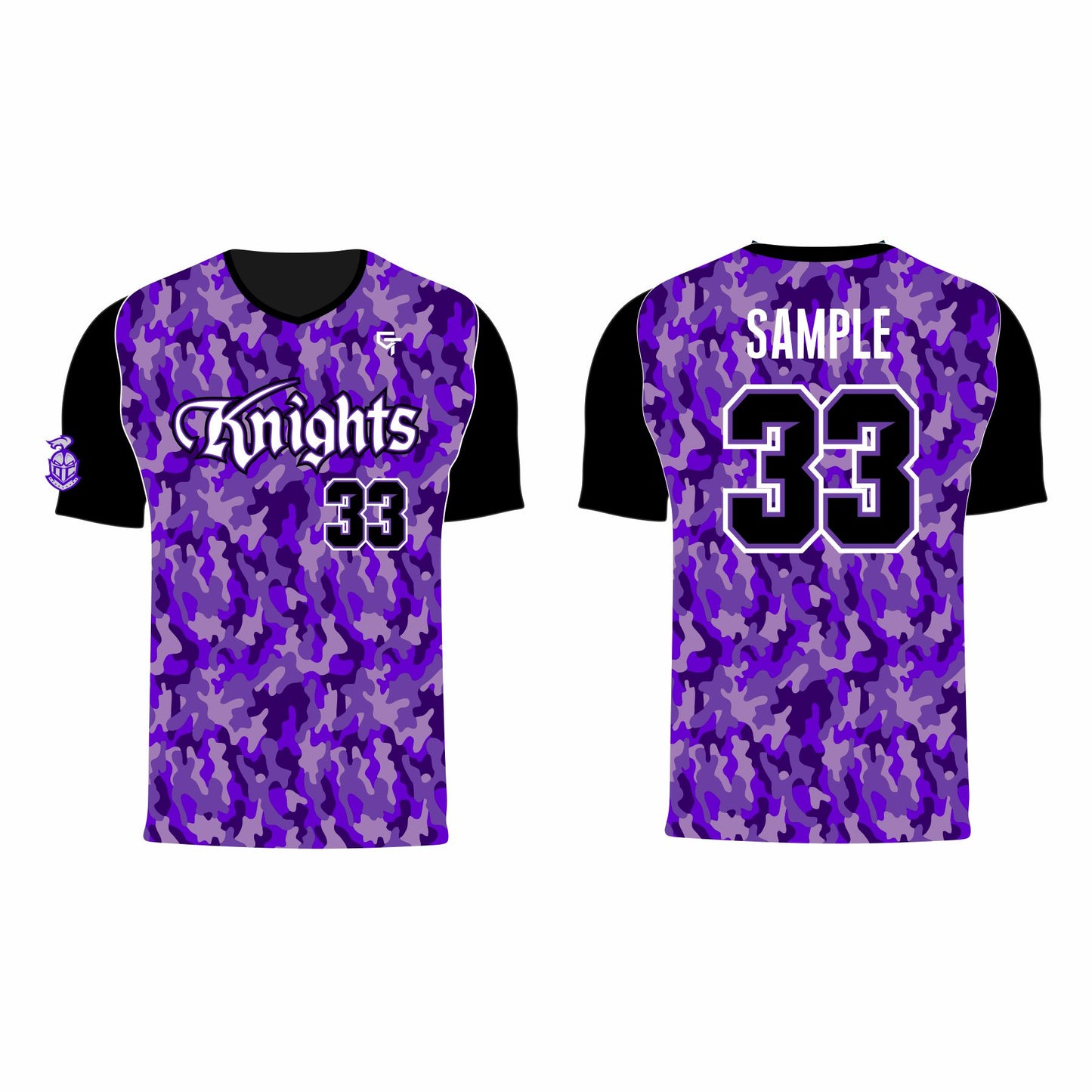 Knights Softball Camo Jersey