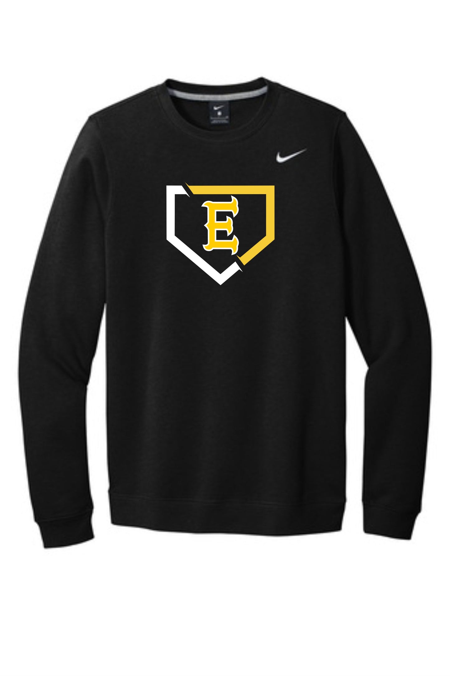 Edison Baseball Diamond Nike Fleece Crewneck