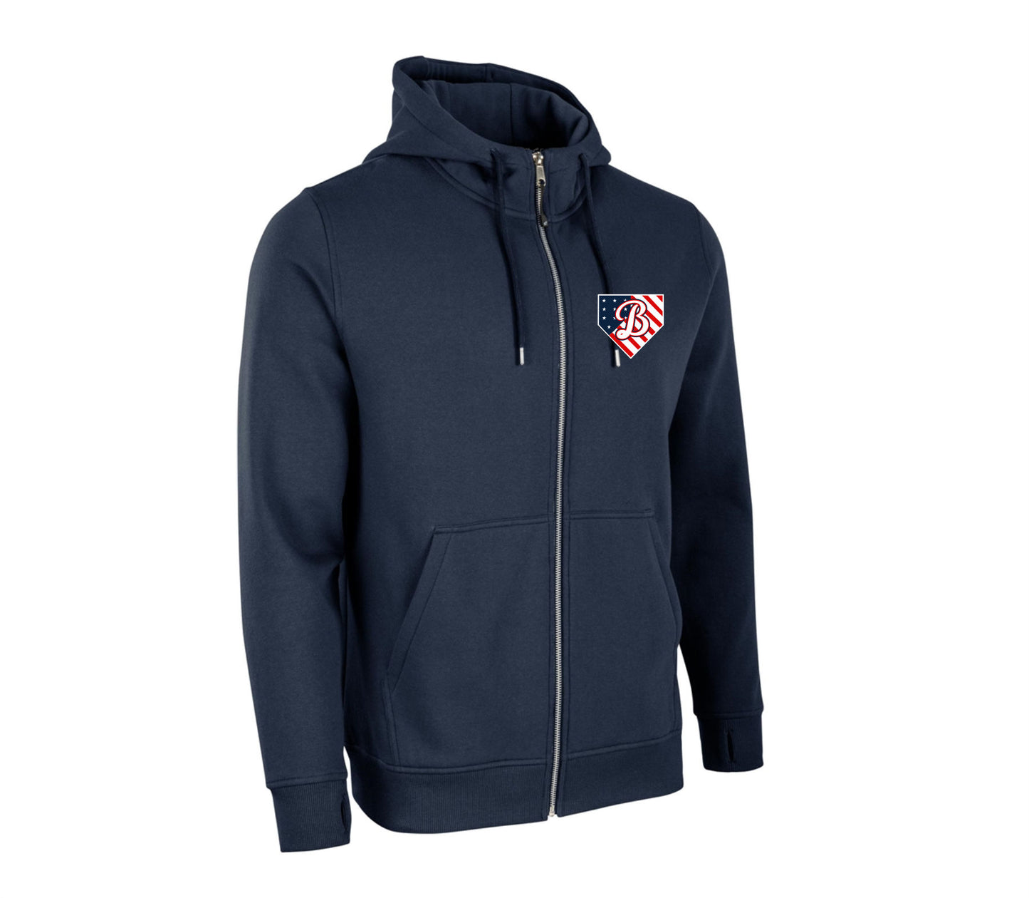 Blast Pocket Diamond Fleece Zip Up
