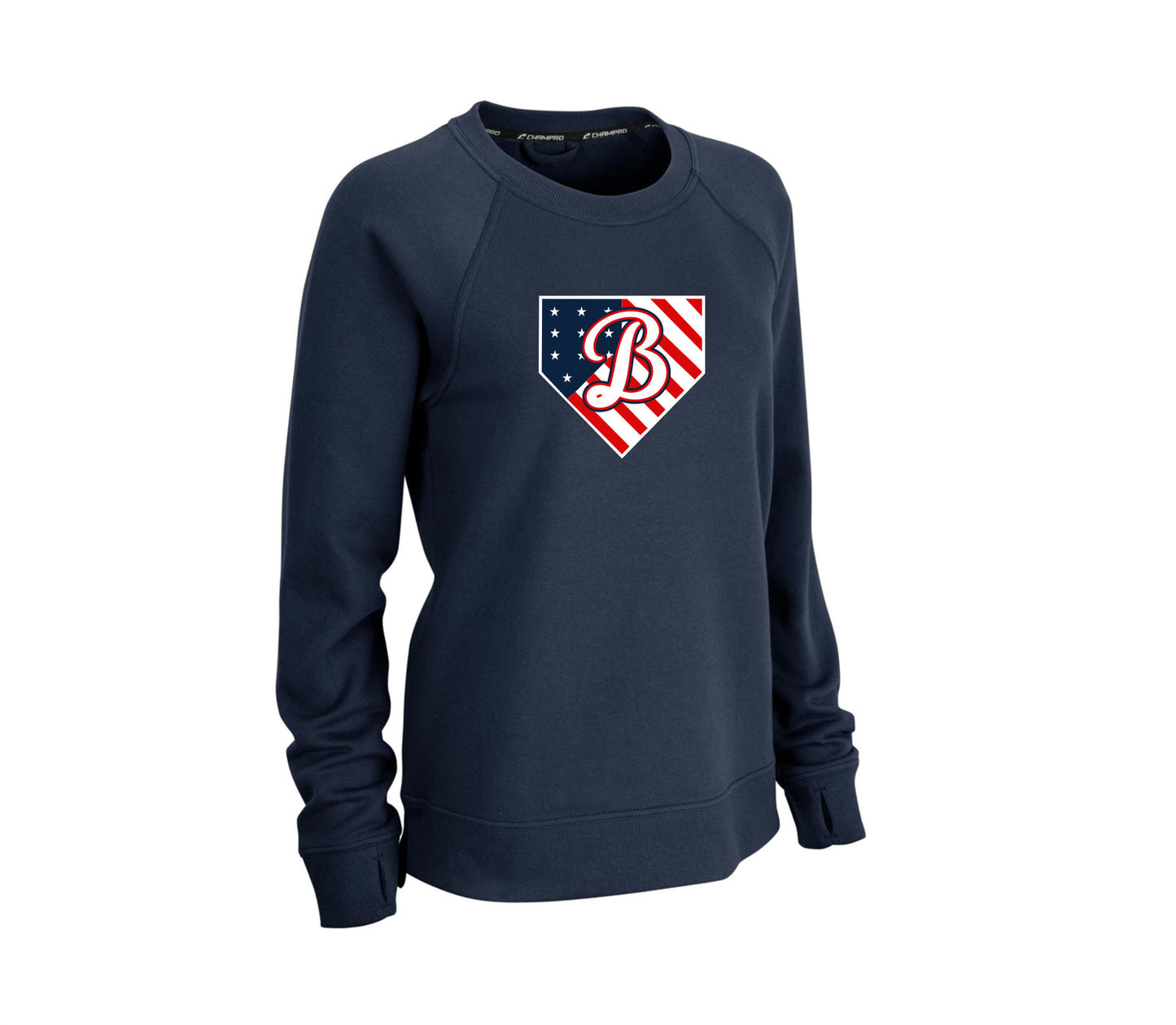 Blast Diamond Flag Fleece Crewneck