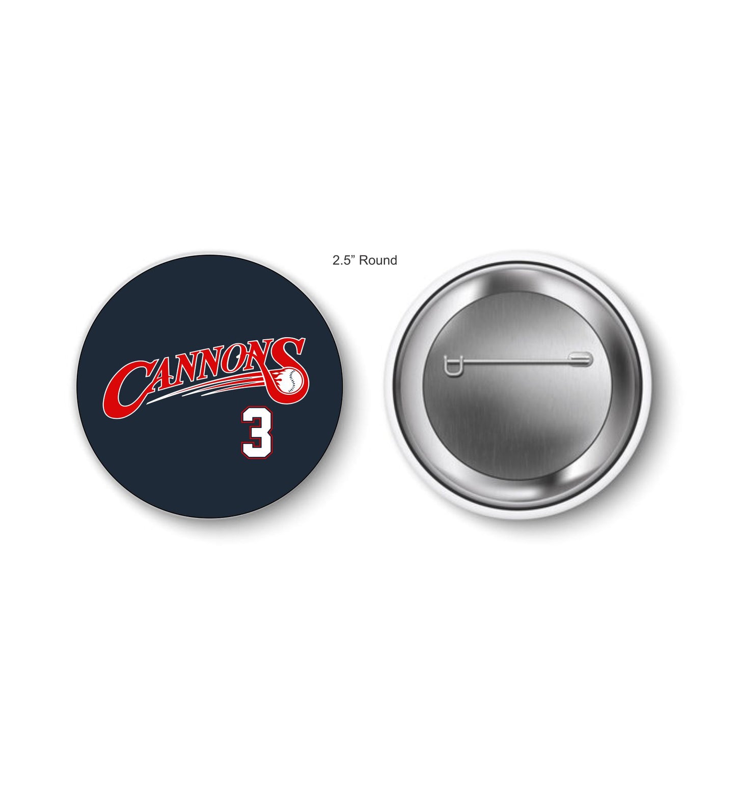 Cannons Personalized Pin / Magnet