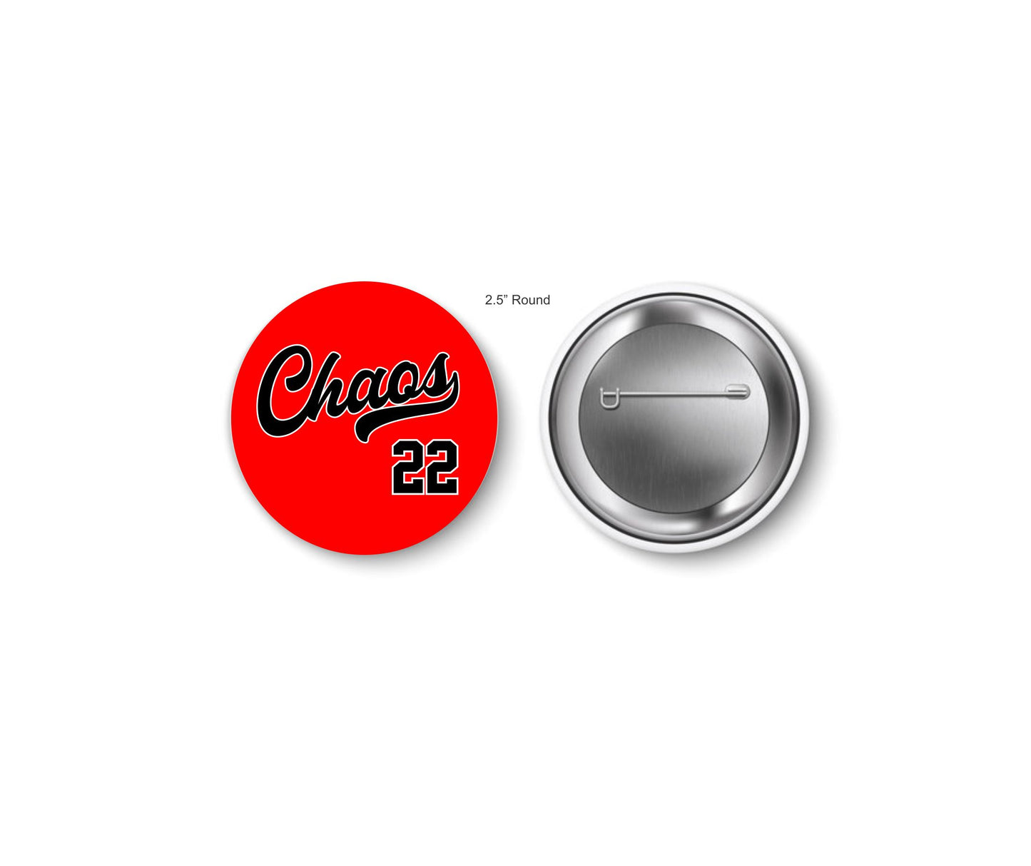 Chaos Personalized Pin / Magnet