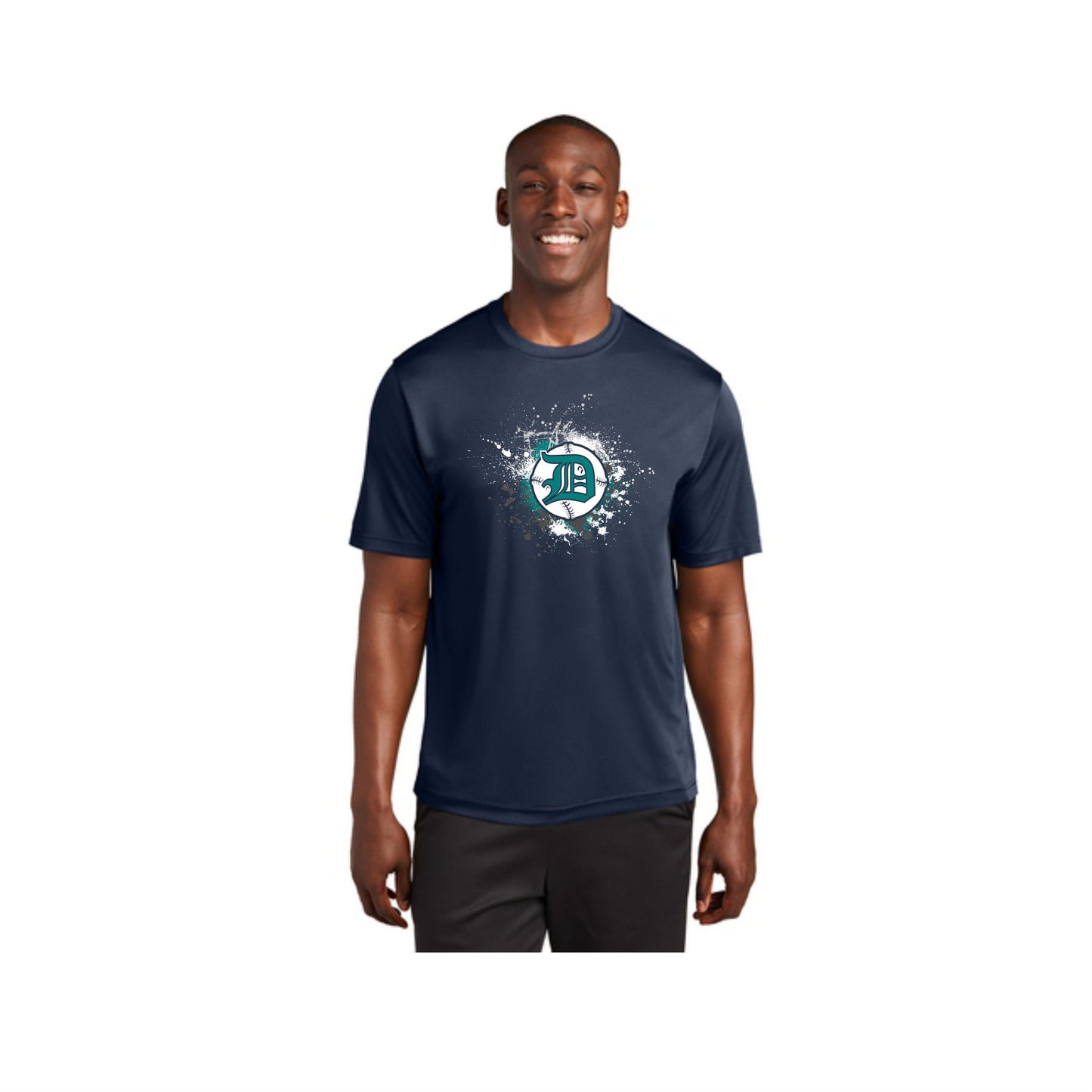 Duke Baseball Paint Ball T-Shirts