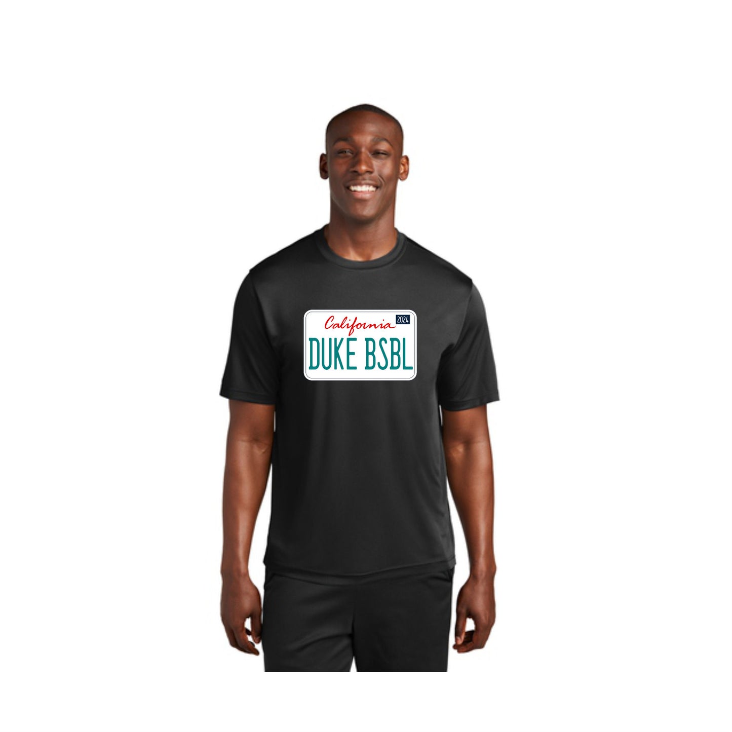 Duke Baseball License Plate T-Shirts