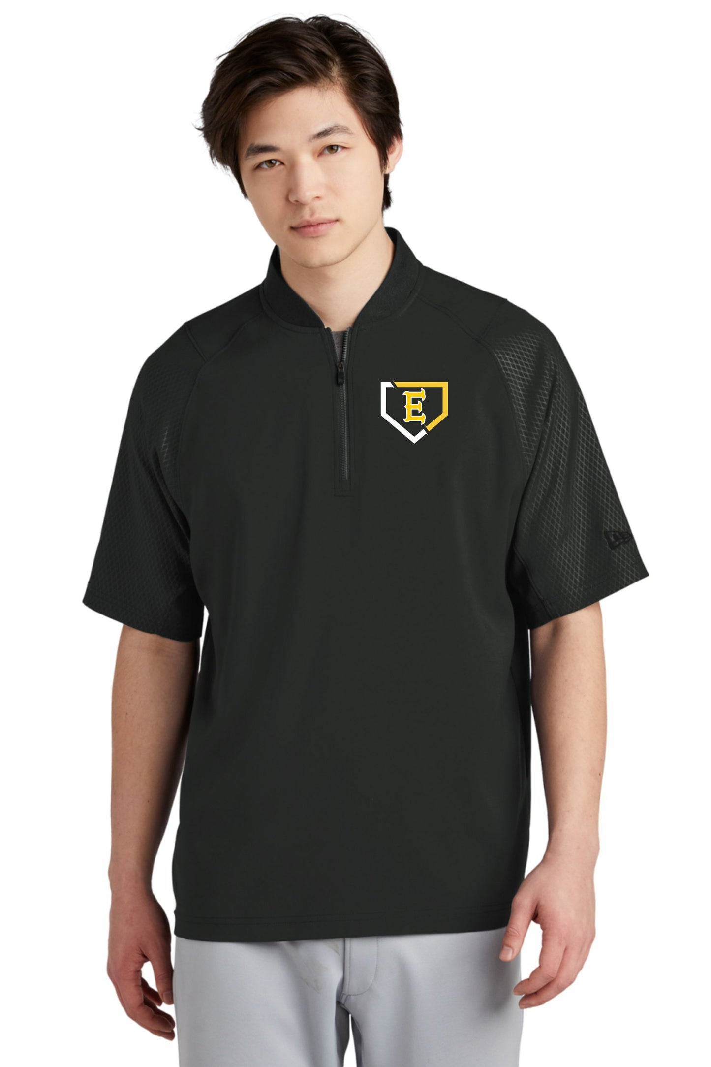 Edison Baseball Diamond New Era 1/4 Zip Jacket