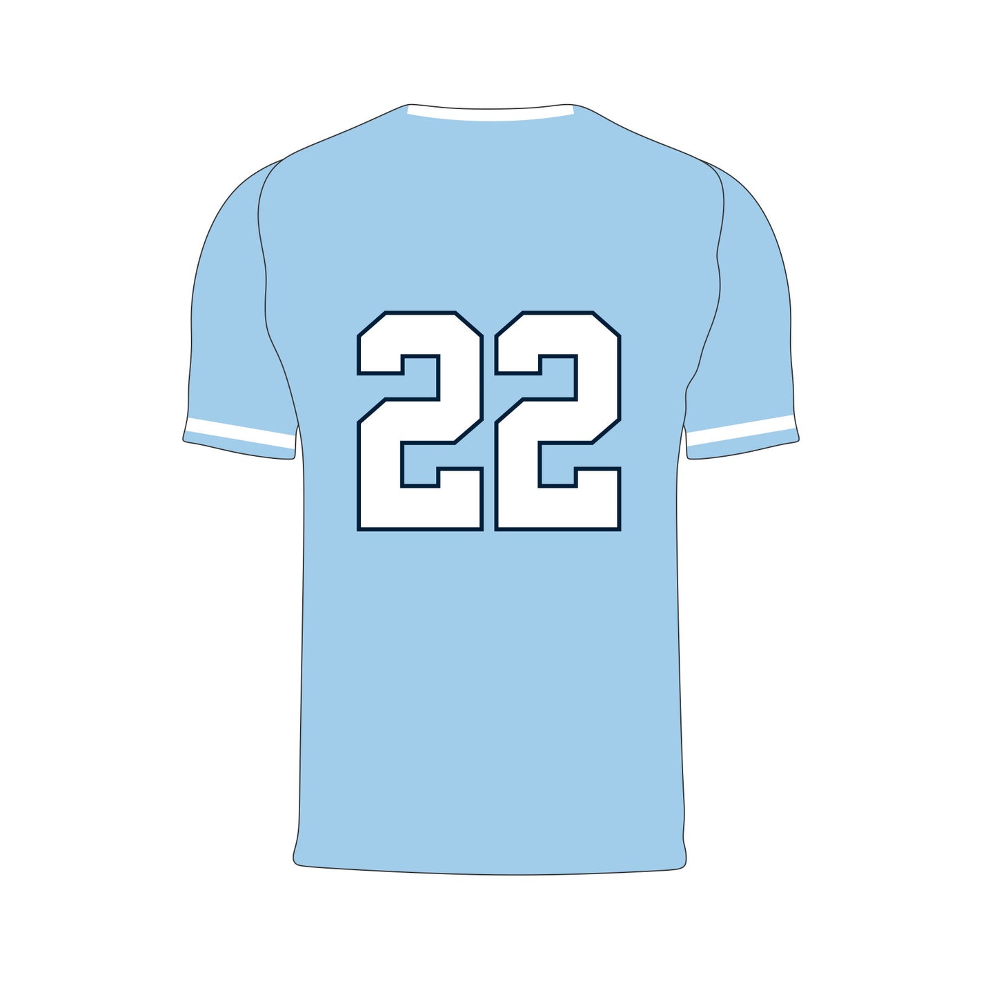 Outlaws Light Blue Jersey