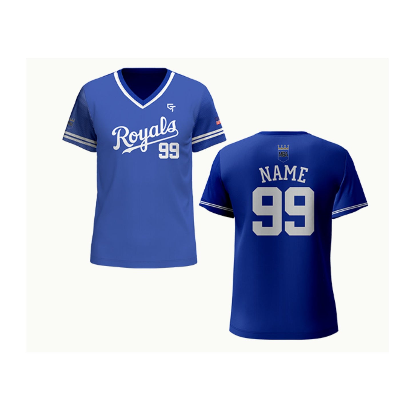 Madera Royals Baseball Jersey - Royal