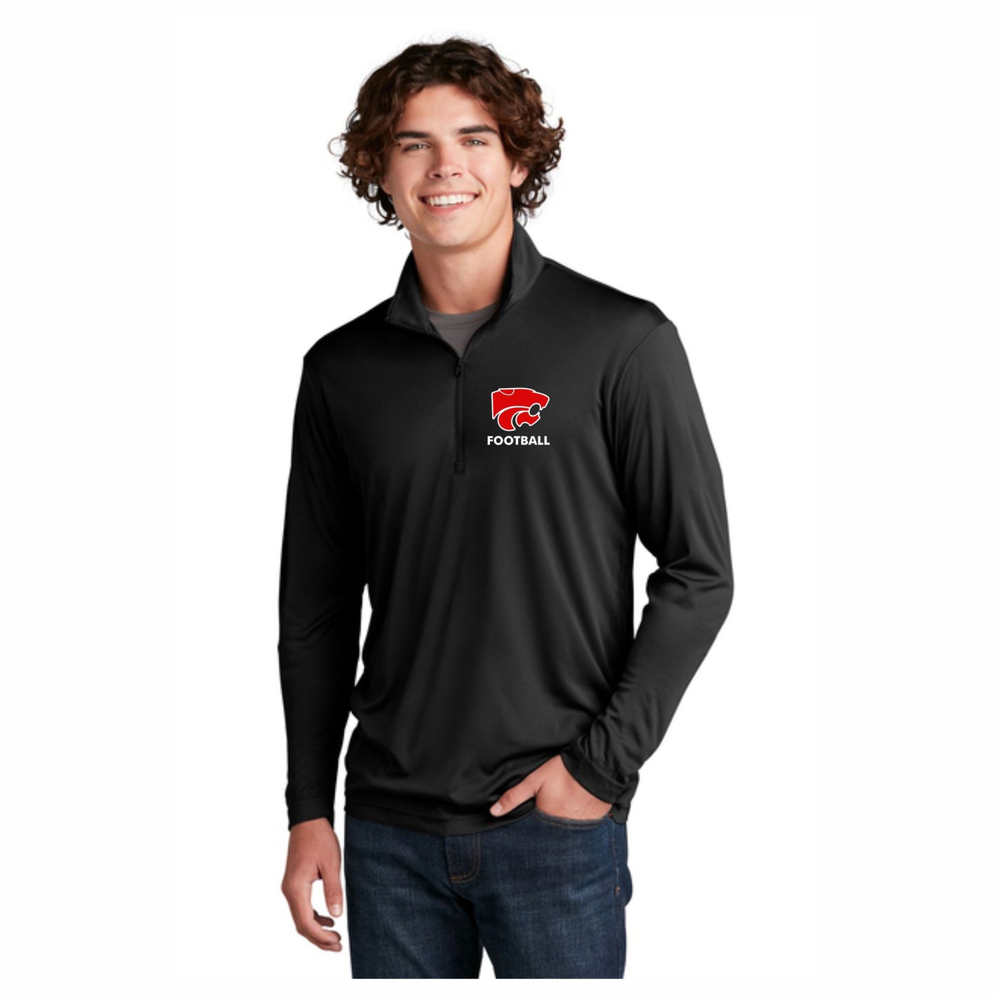 Redcats Embroidered 1/4 Zip Dri Fit Pullover