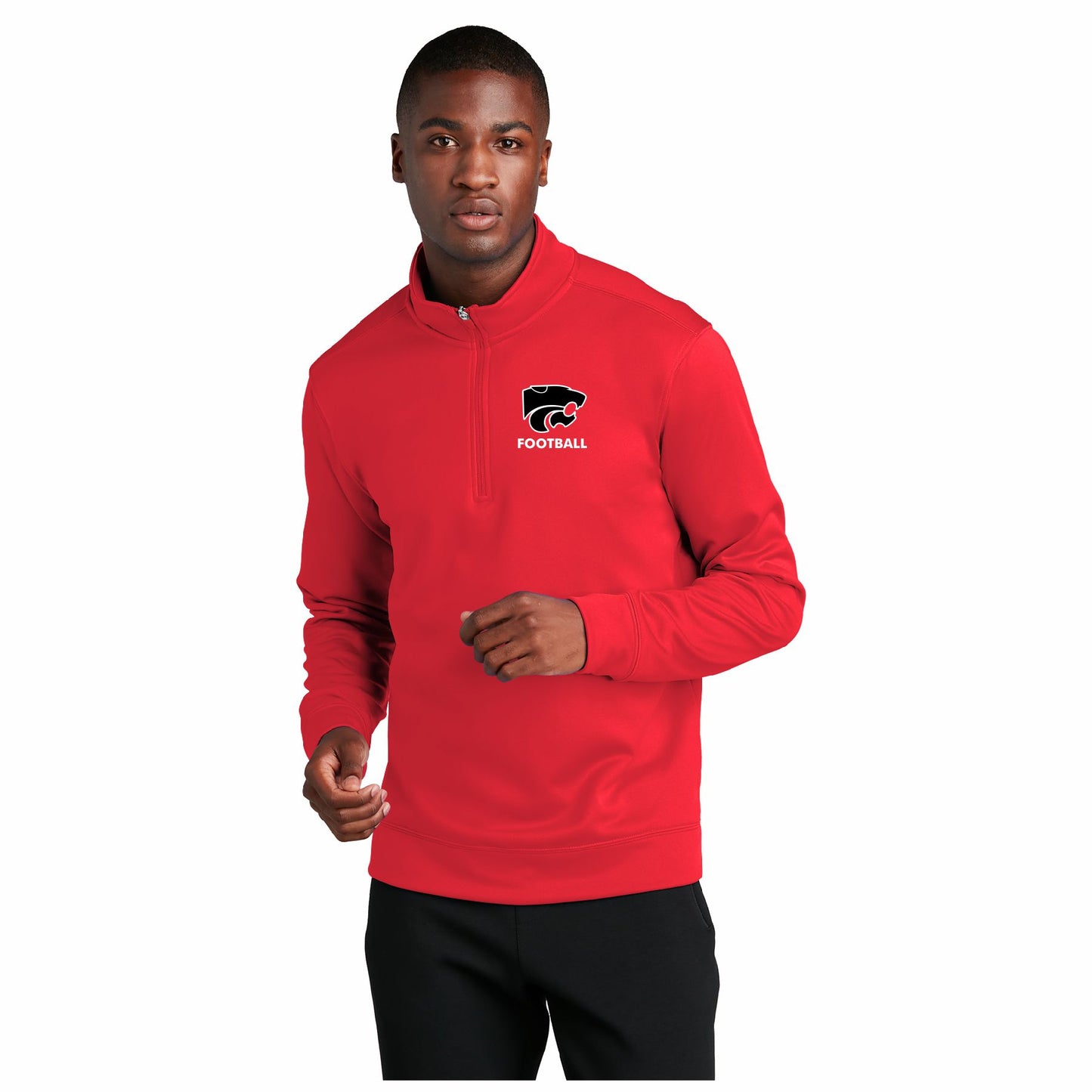 Redcats Embroidered 1/4 Zip Fleece Pullover