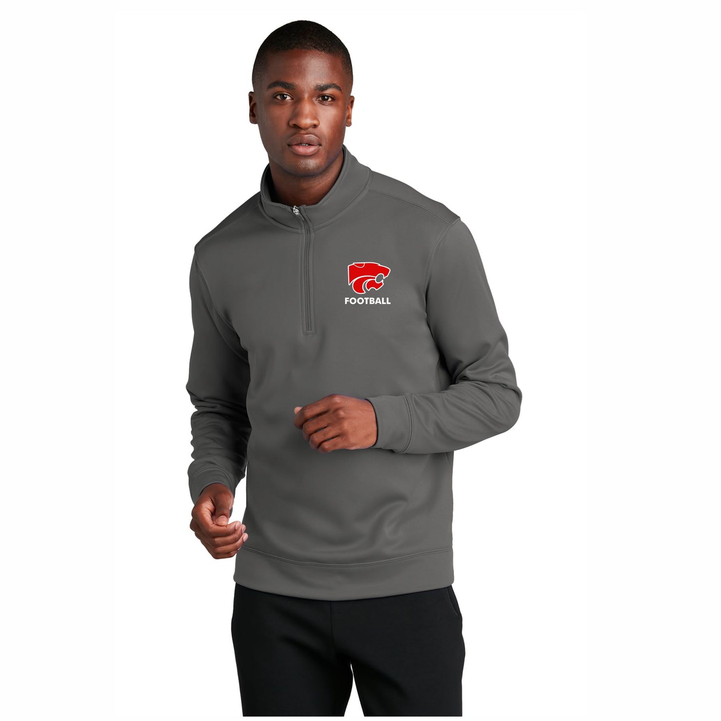 Redcats Embroidered 1/4 Zip Fleece Pullover