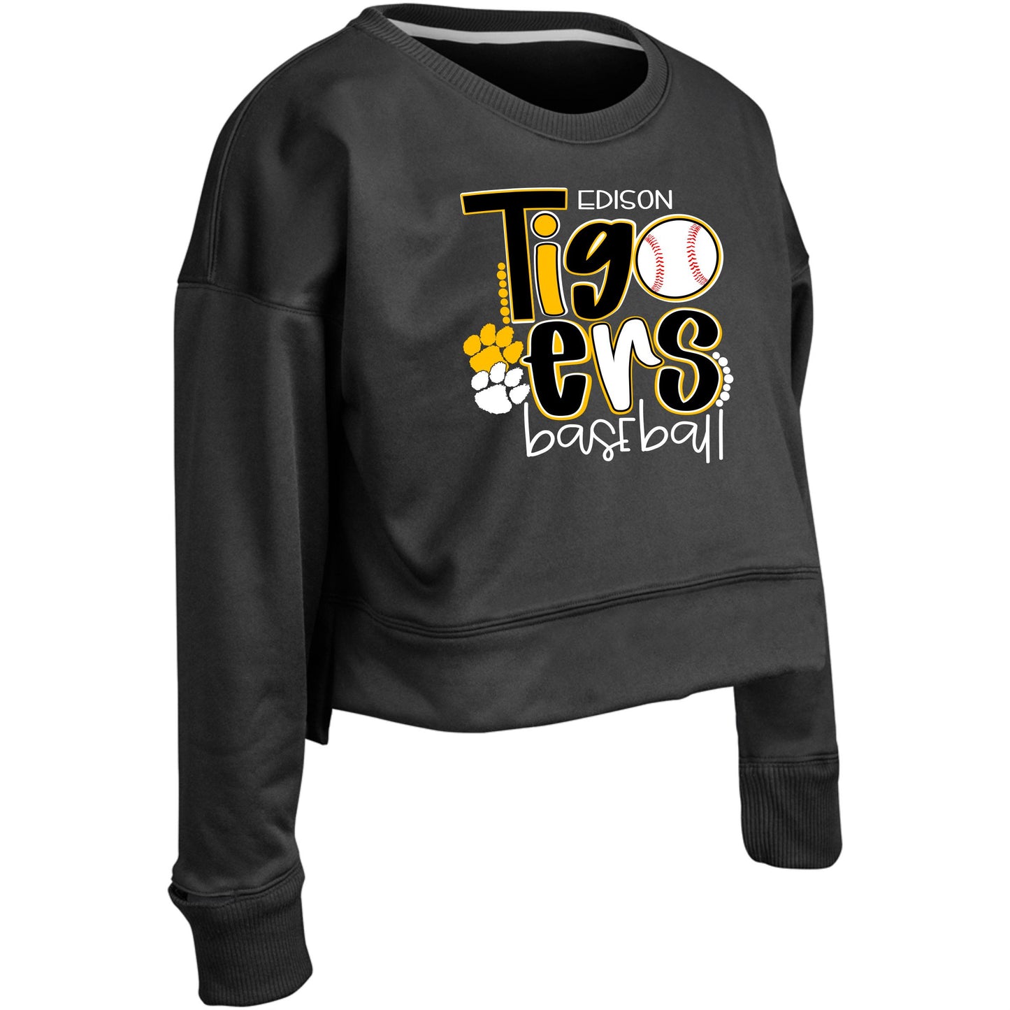 Edison Baseball Tigers Dri Fit Outerwear