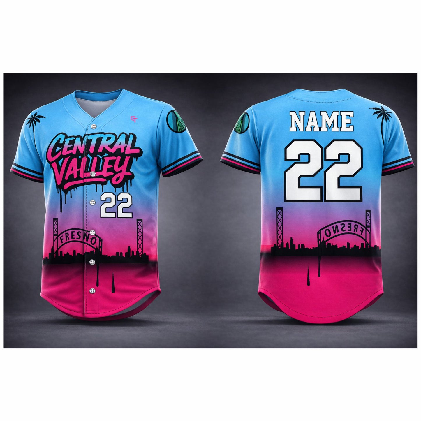Saints Baseball Jersey - Central Valley