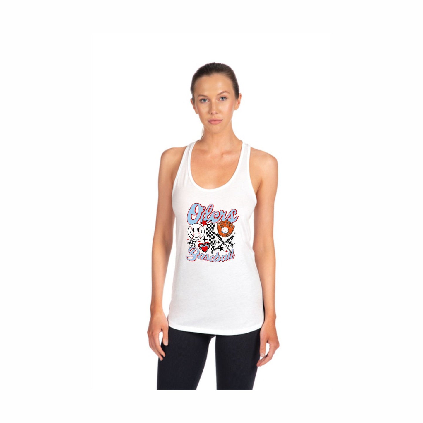 Oilers Baseball Women's Tops - 10