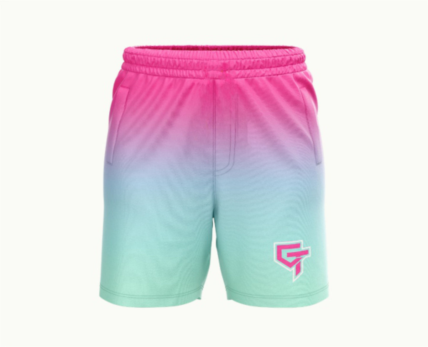 GT Shorts - Pink Splash