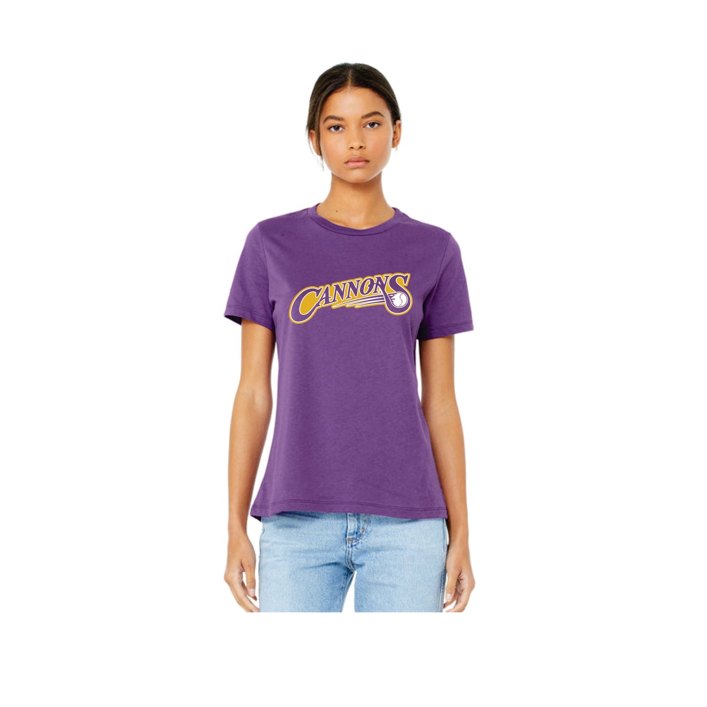Cannons Purple Women's T-Shirt