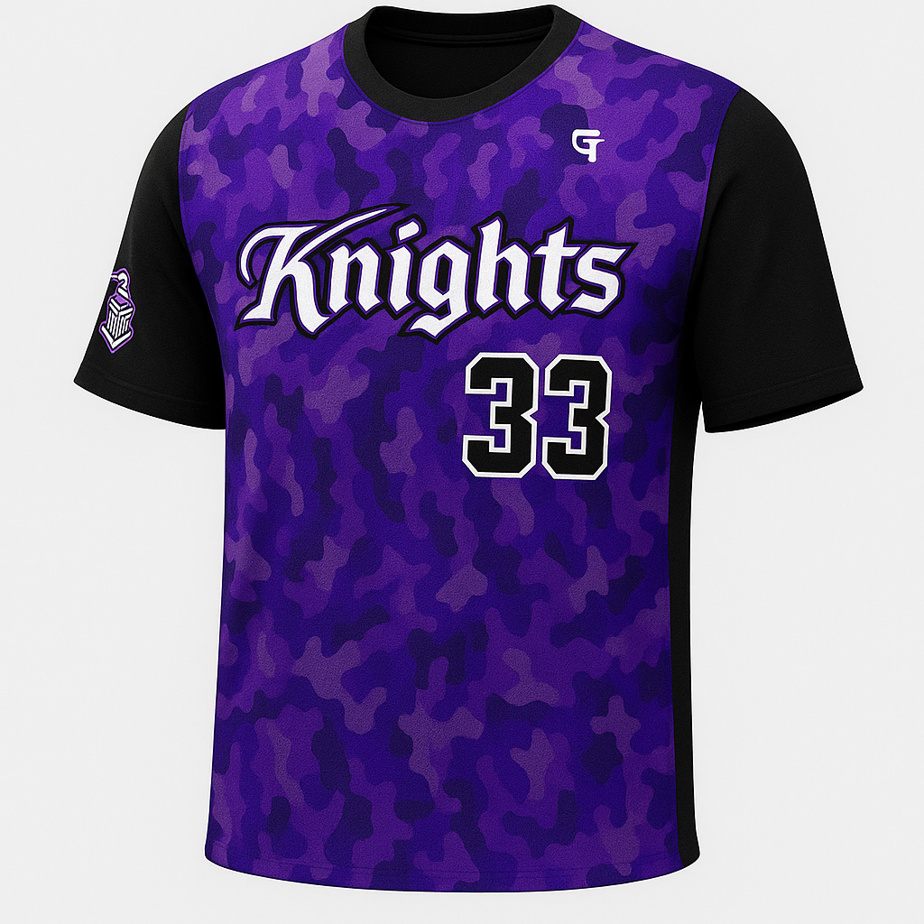 Knights Softball Camo Jersey