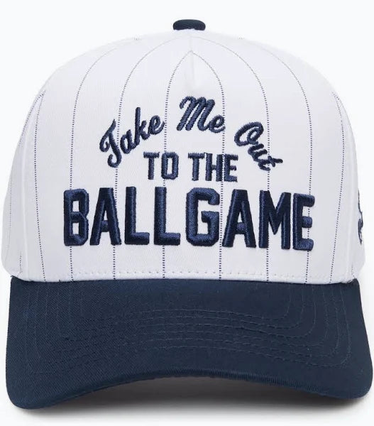 Take Me Out To The Ball Game Cap - Navy