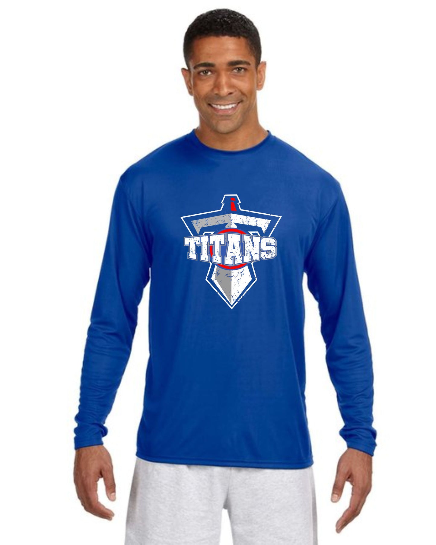 Titans Distressed Sword T-Shirt