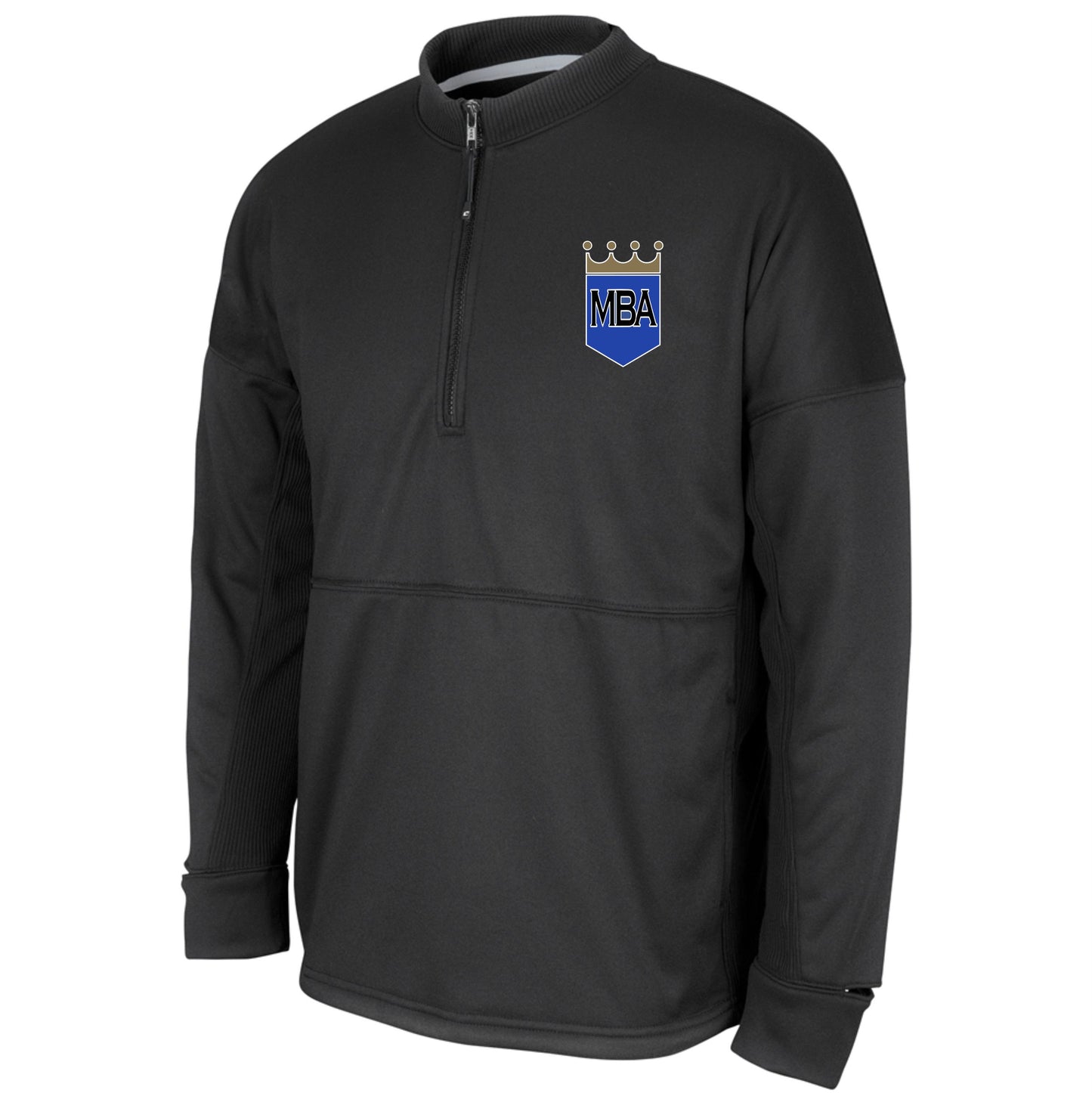 Madera Baseball Lineup Fleece 1/4 Zip Crew