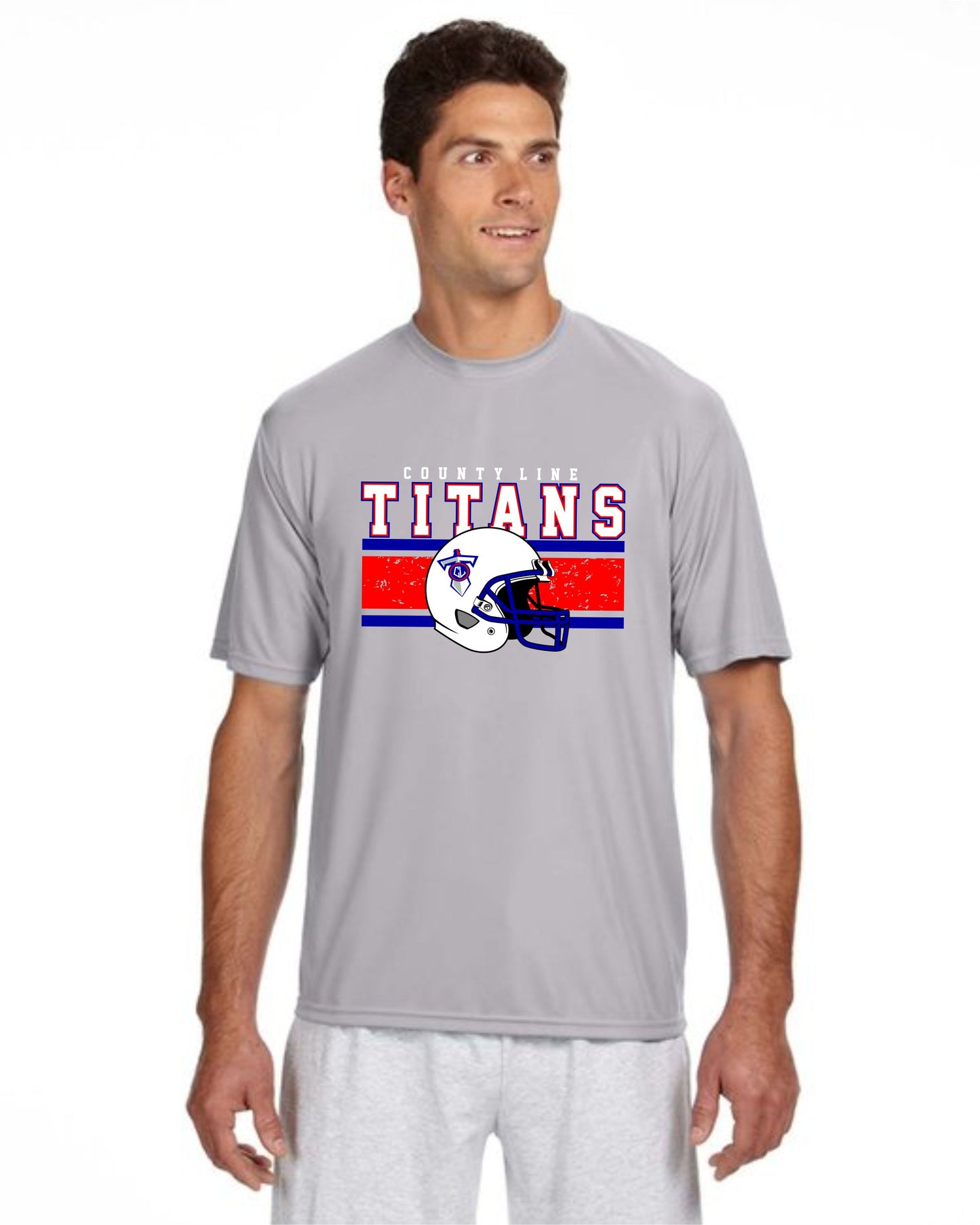 Titans County Line Helmet T-Shirt