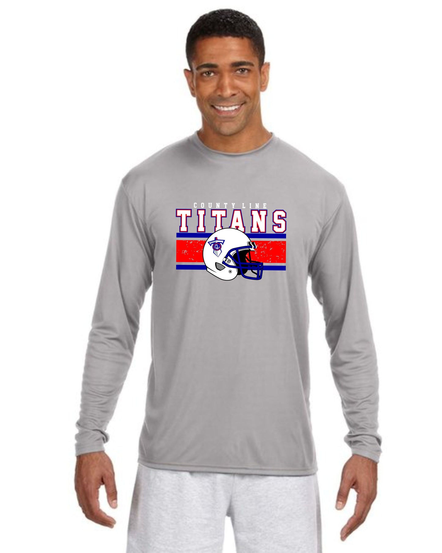 Titans County Line Helmet T-Shirt