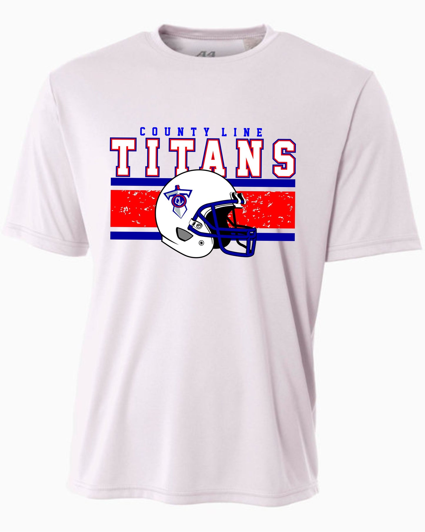 Titans County Line Helmet T-Shirt