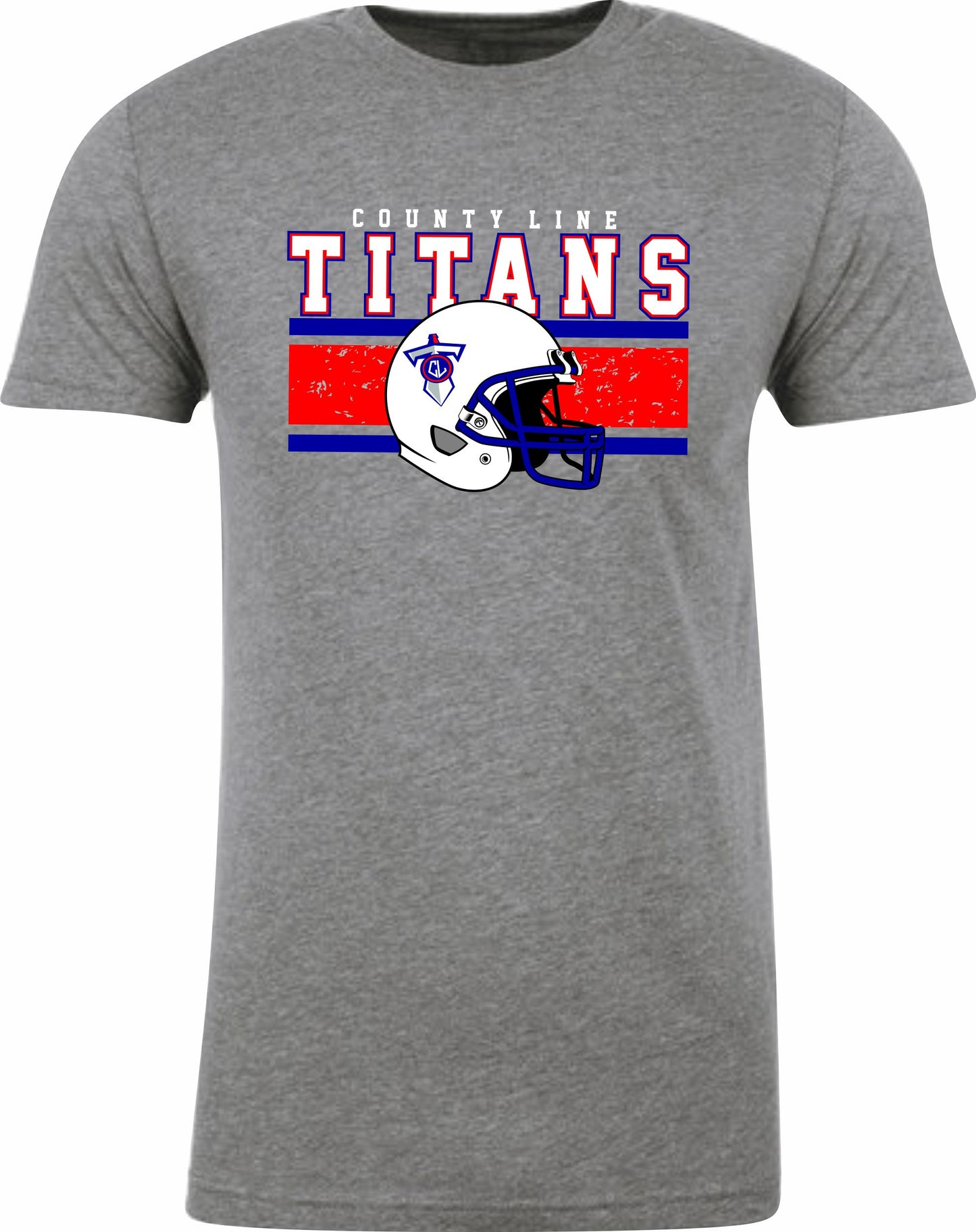 Titans County Line Helmet T-Shirt