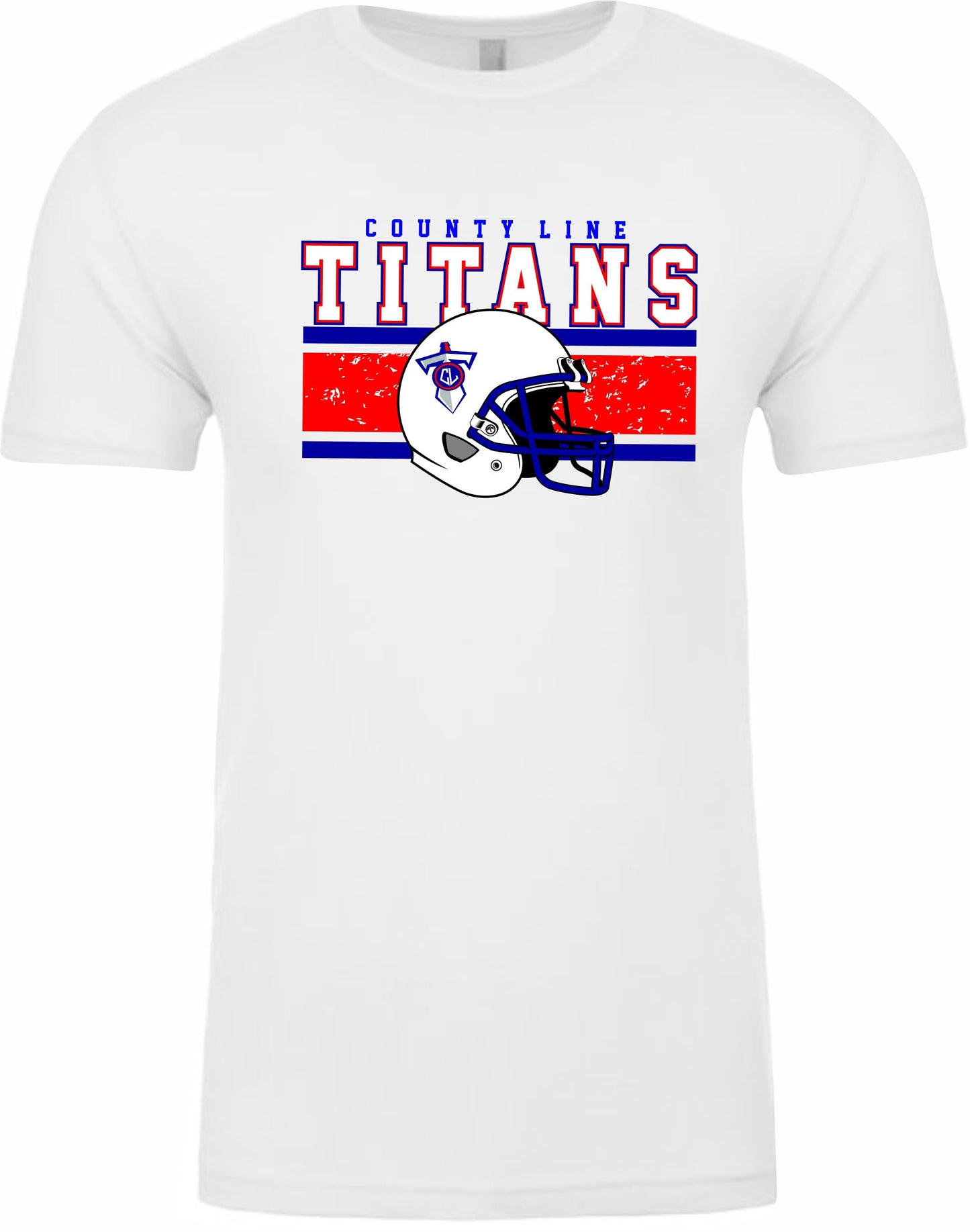 Titans County Line Helmet T-Shirt