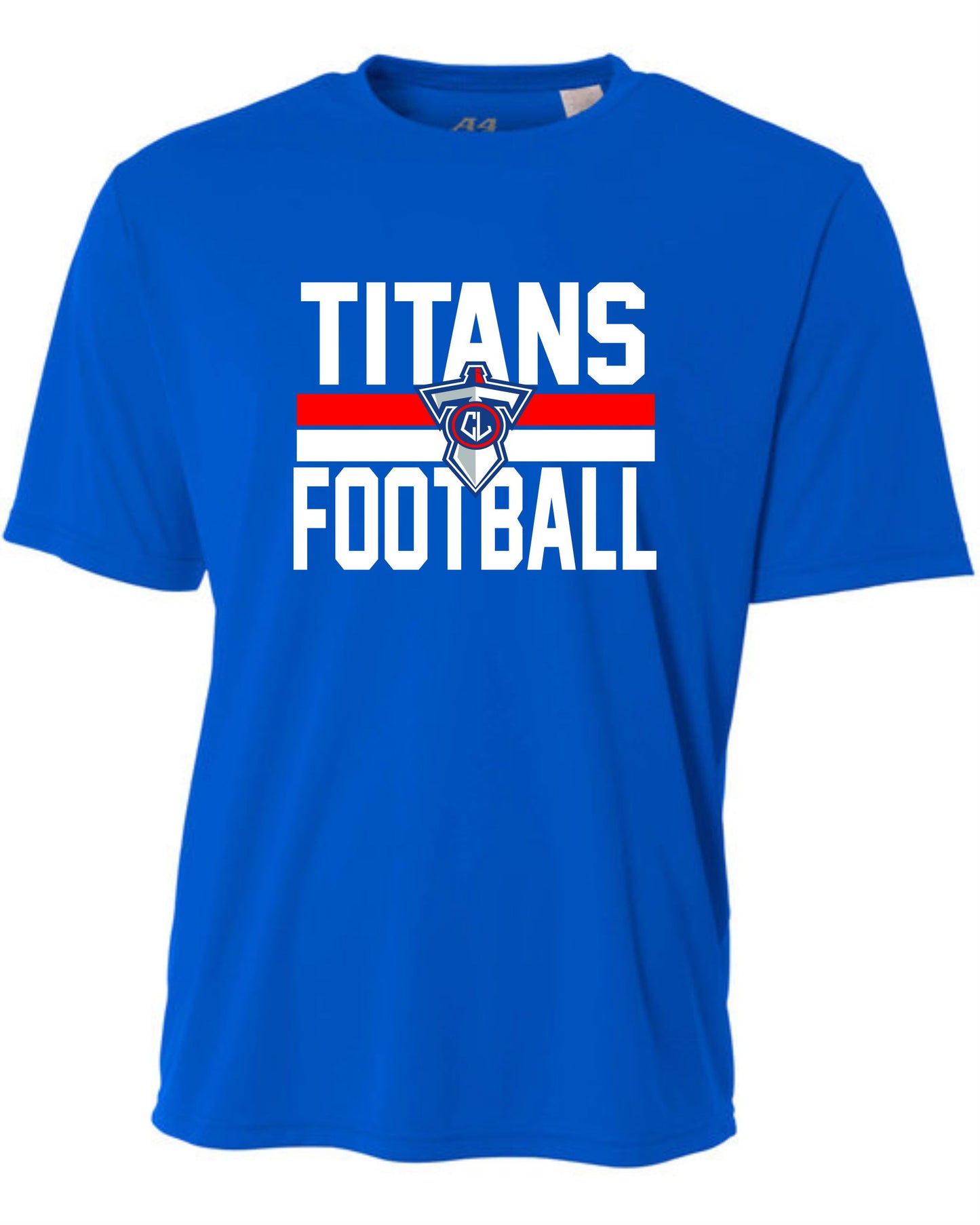 Titans Football Sword T-Shirt
