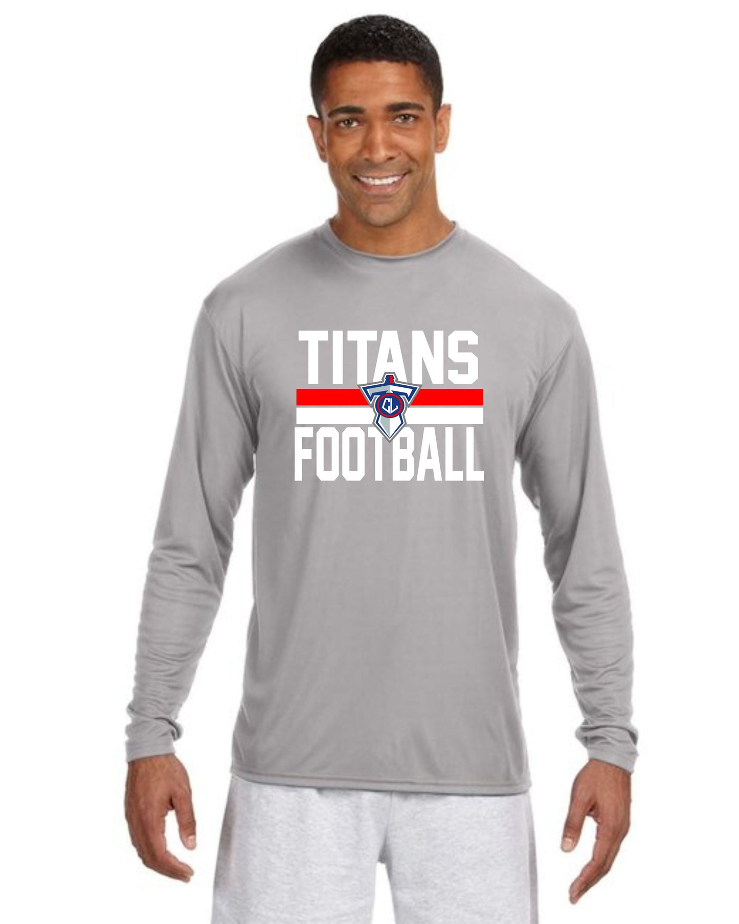 Titans Football Sword T-Shirt