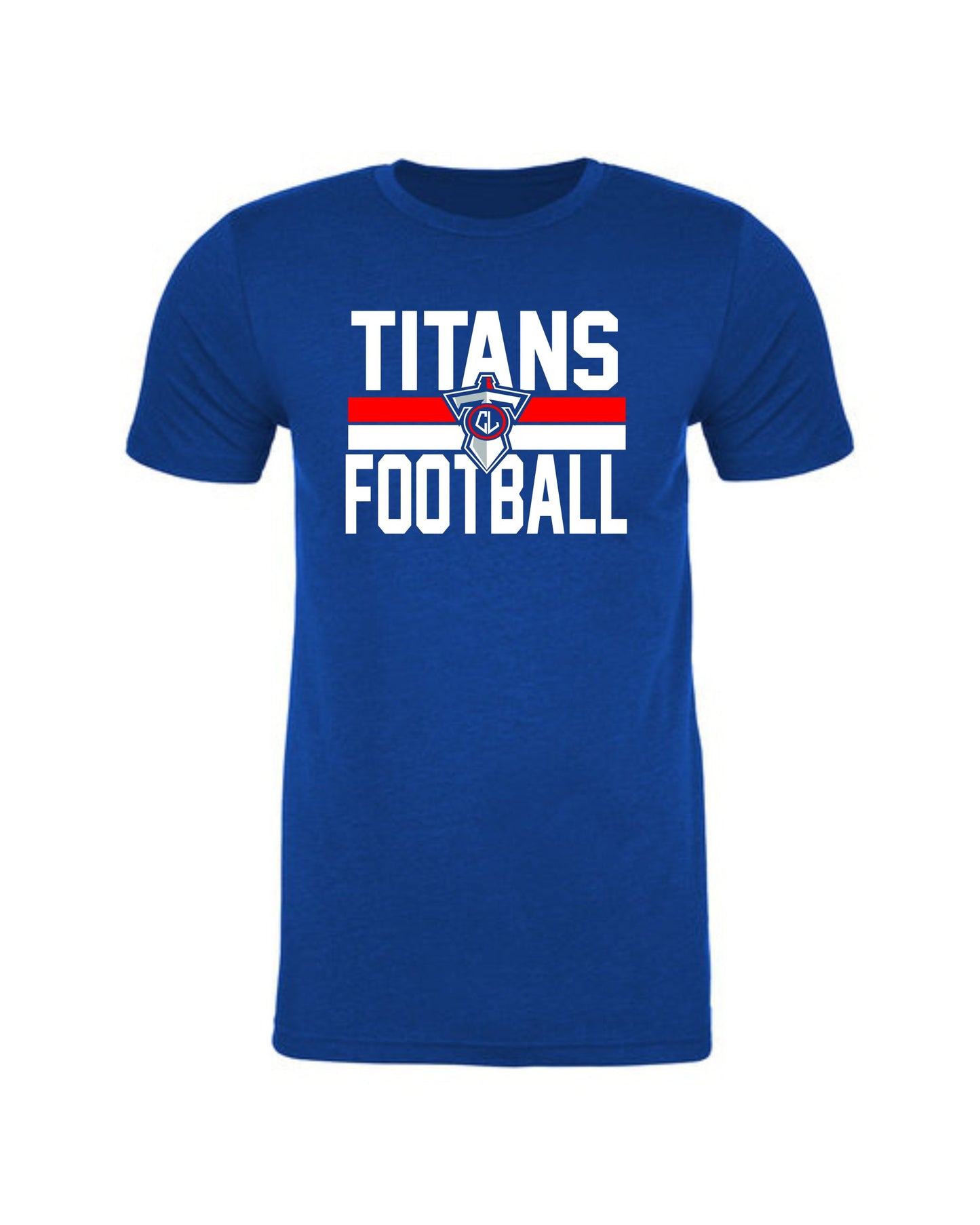 Titans Football Sword T-Shirt