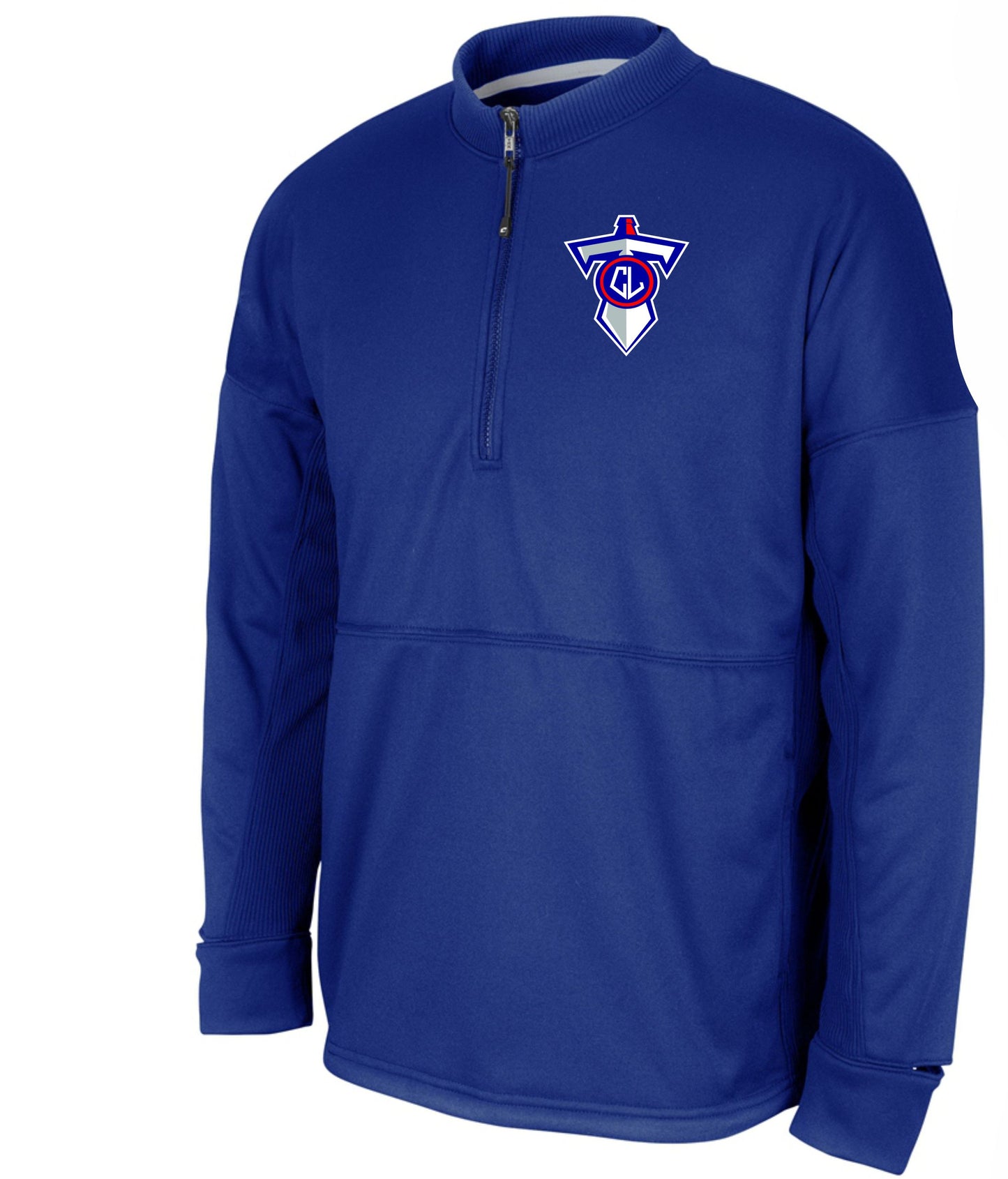 Titans CL Lineup Fleece 1/4 Zip Crew