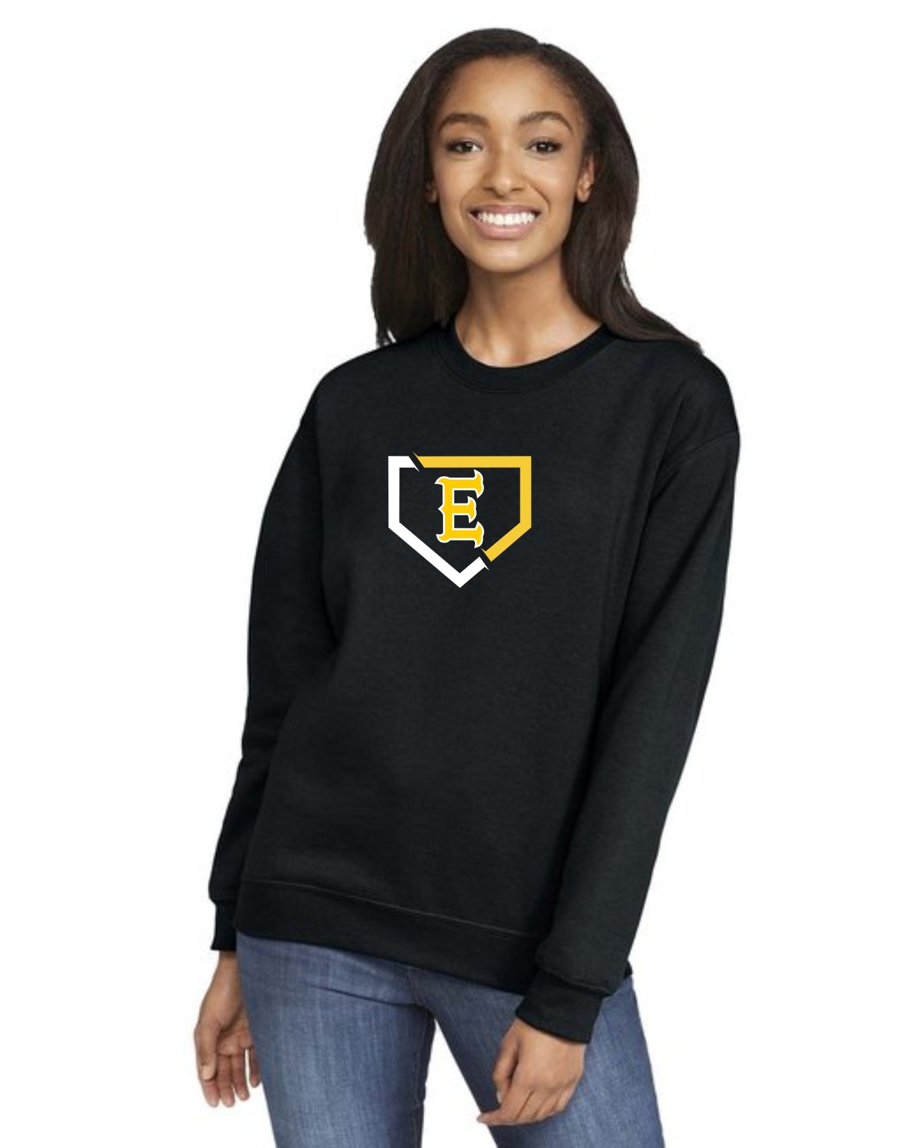 Edison Baseball Diamond Gildan Crewneck