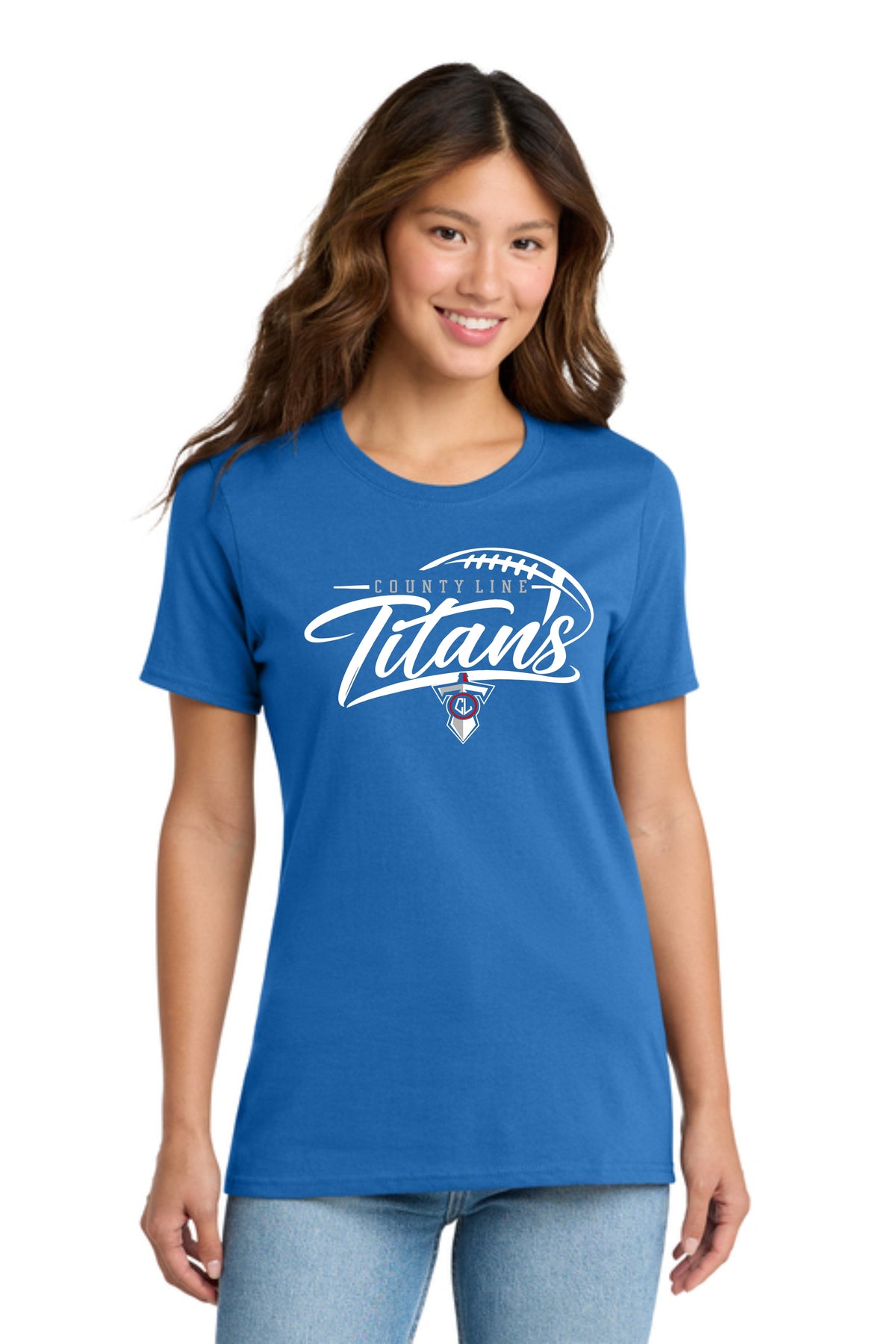 County Line Titans Women Tee