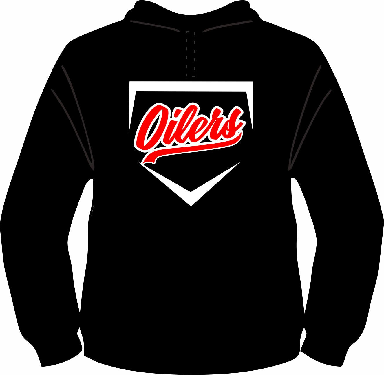 Oilers Diamond Black Hoodie