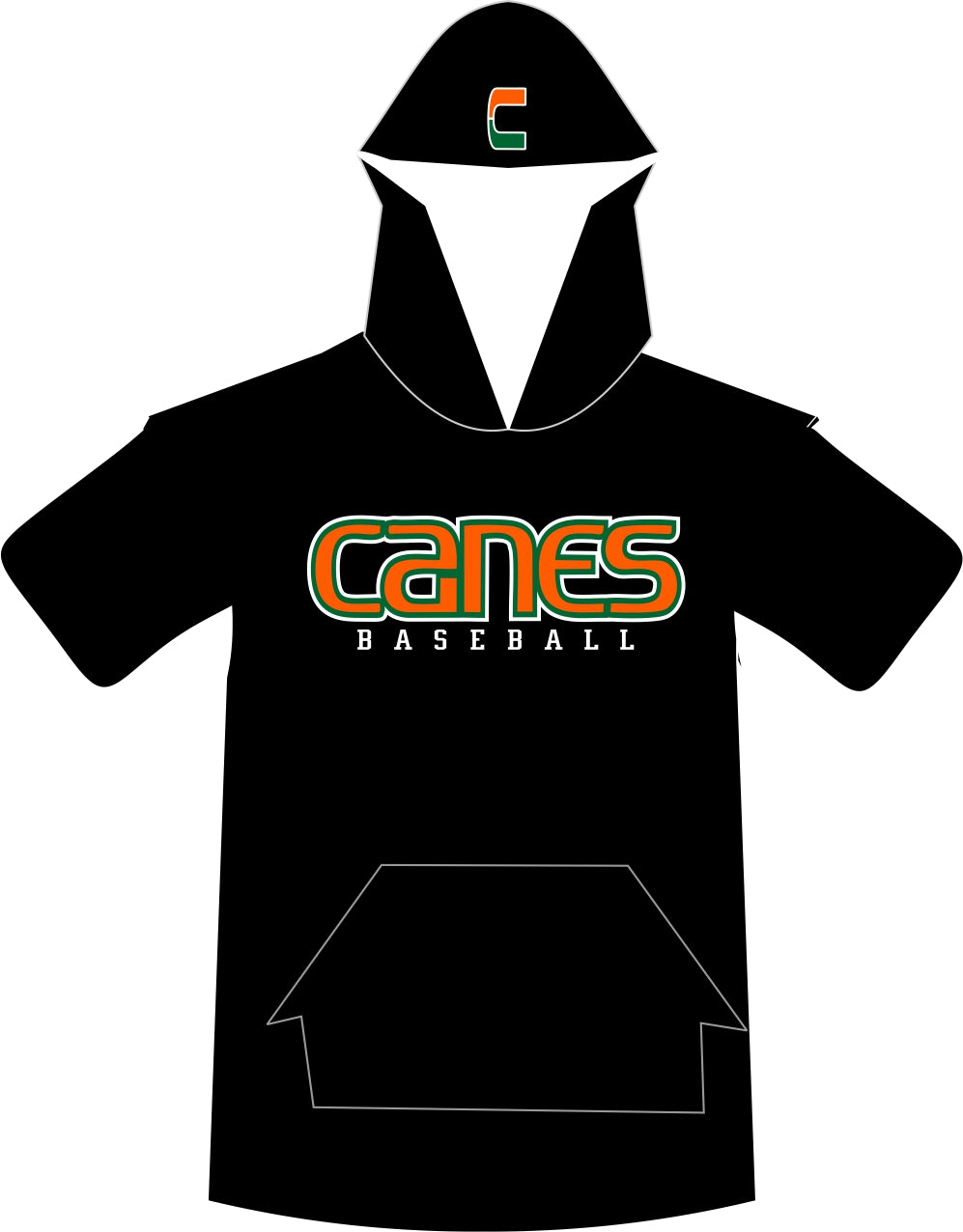 Short Sleeve Light Weight Hoodie