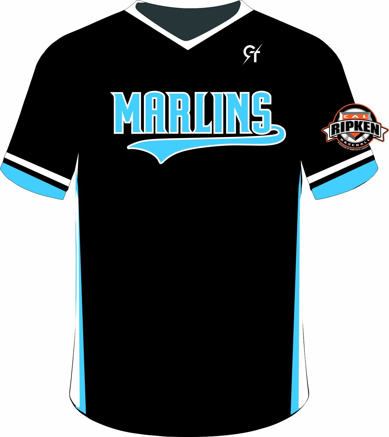 Marlins V Neck Jersey