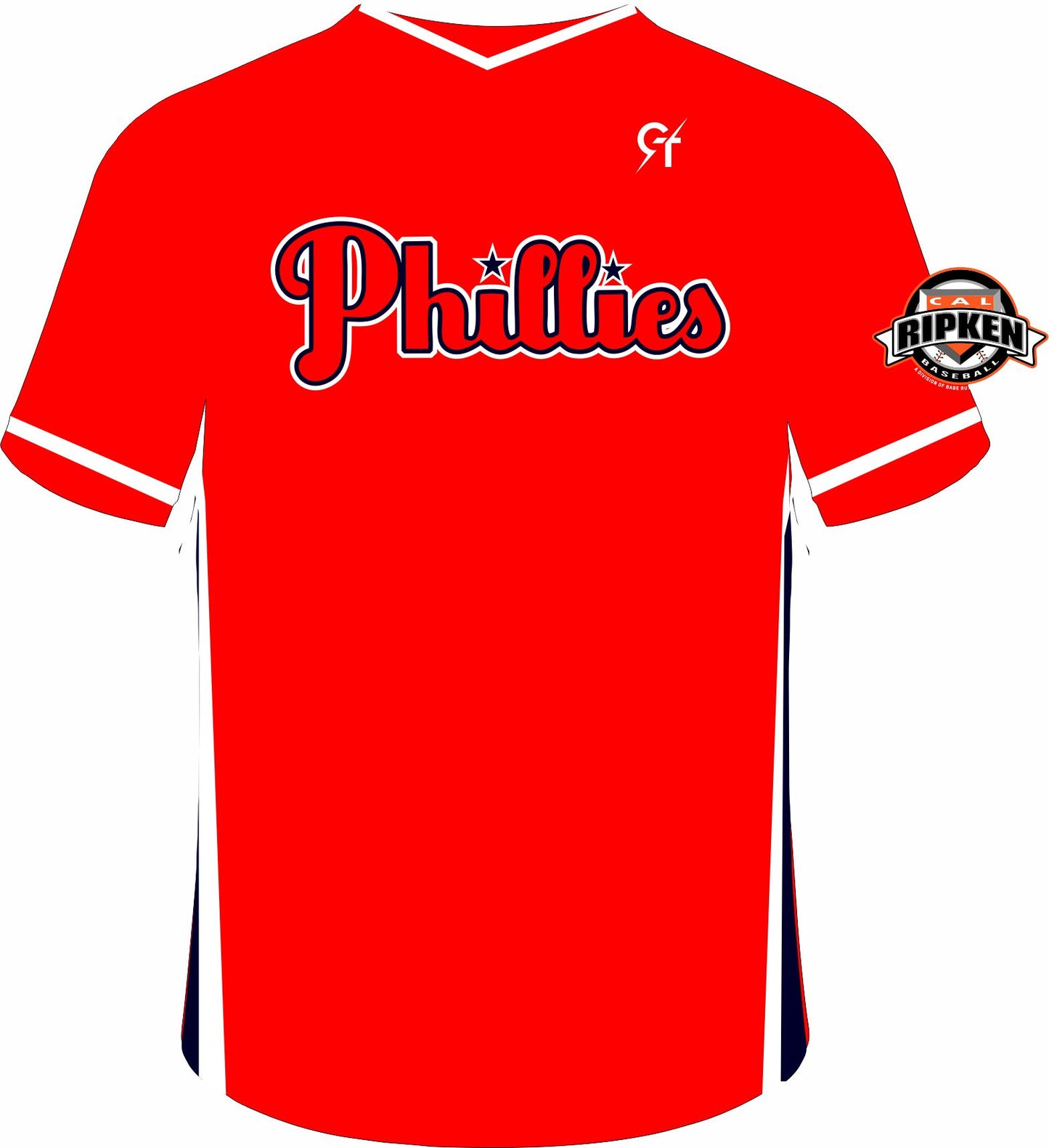 Phillies V Neck Jersey