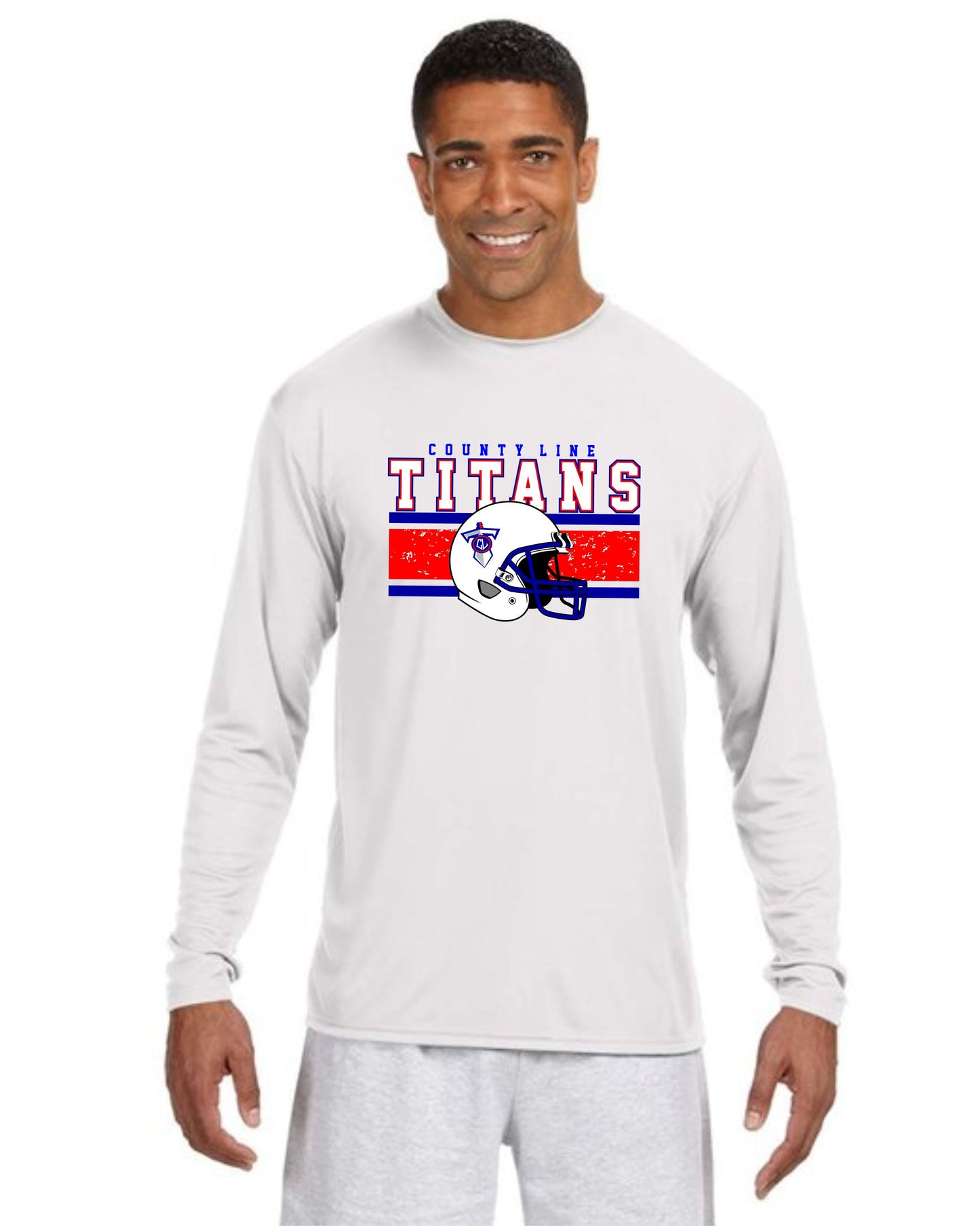 Titans County Line Helmet T-Shirt
