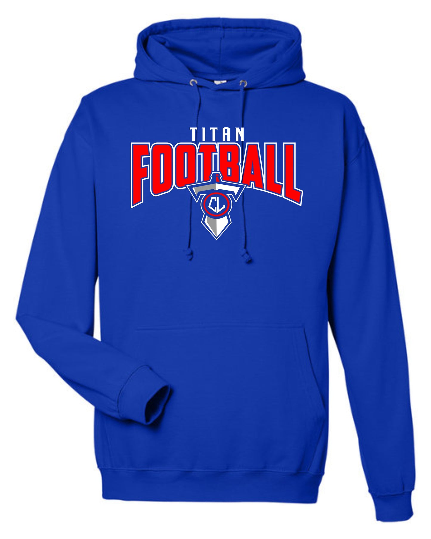 Titans Football Hoodie - Royal
