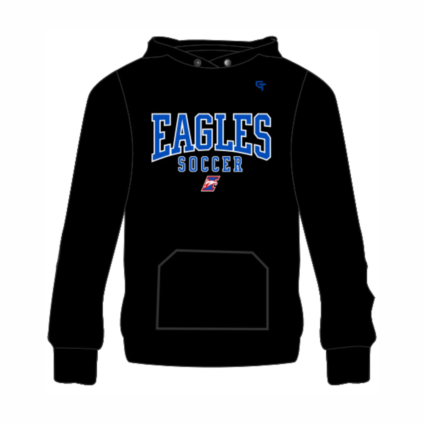 IHS Men's Soccer Hoodie - Black