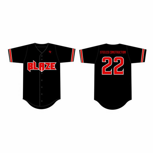 Ceres Baseball Jersey - Black