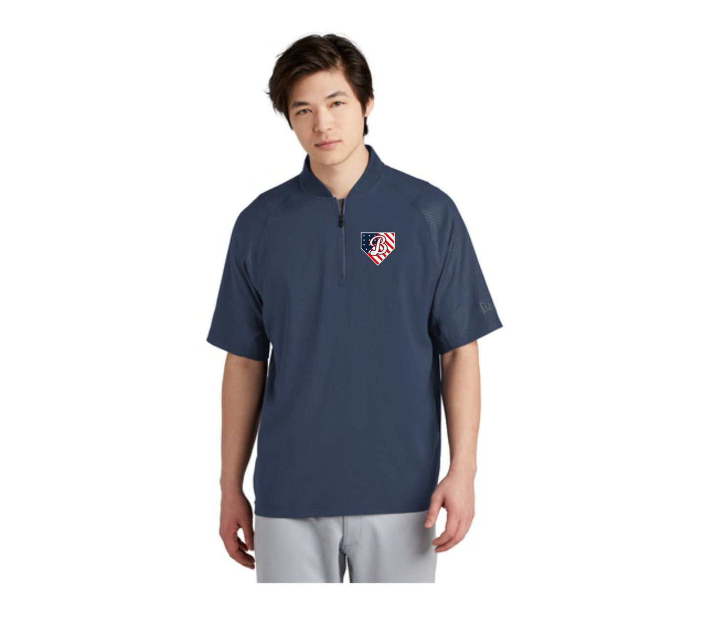 Blast Diamond Pocket 1/4 Zip Cage Jacket - New Era