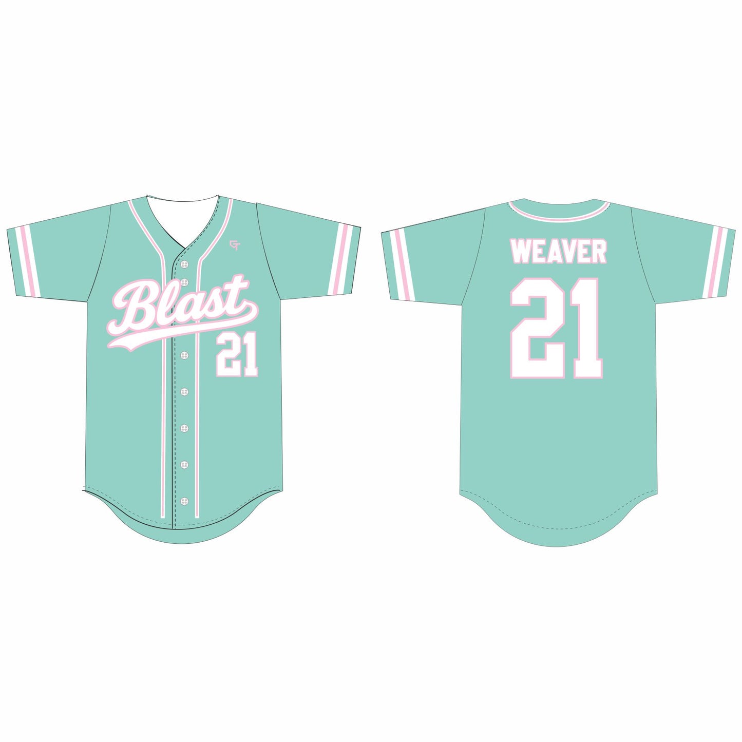 Blast Mint Pink Jersey