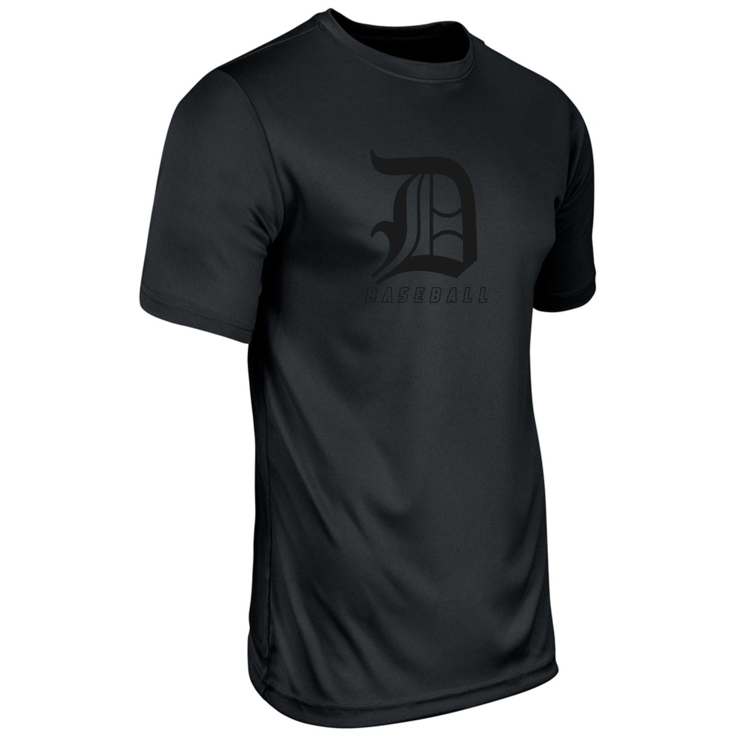 Duke Baseball Black Logo Dri Fit
