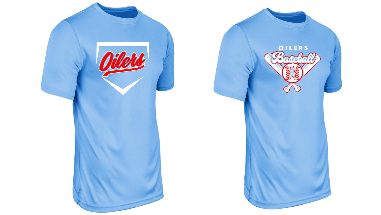 Oilers Practice Dri Fit T-Shirts (+$20 Each)