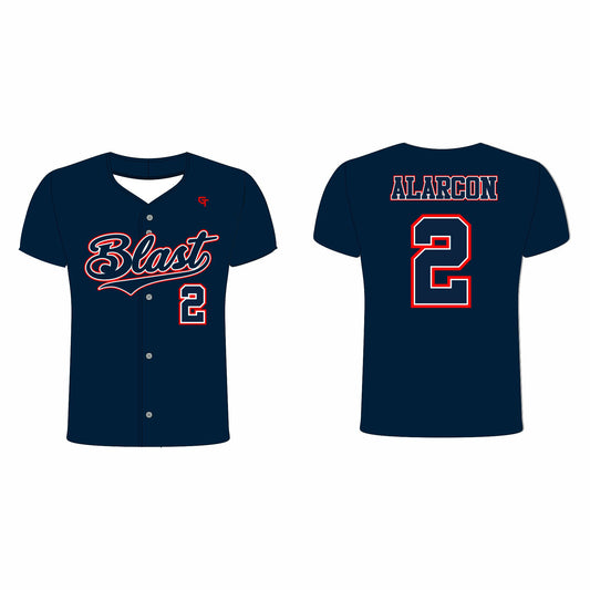 Blast Navy Jersey