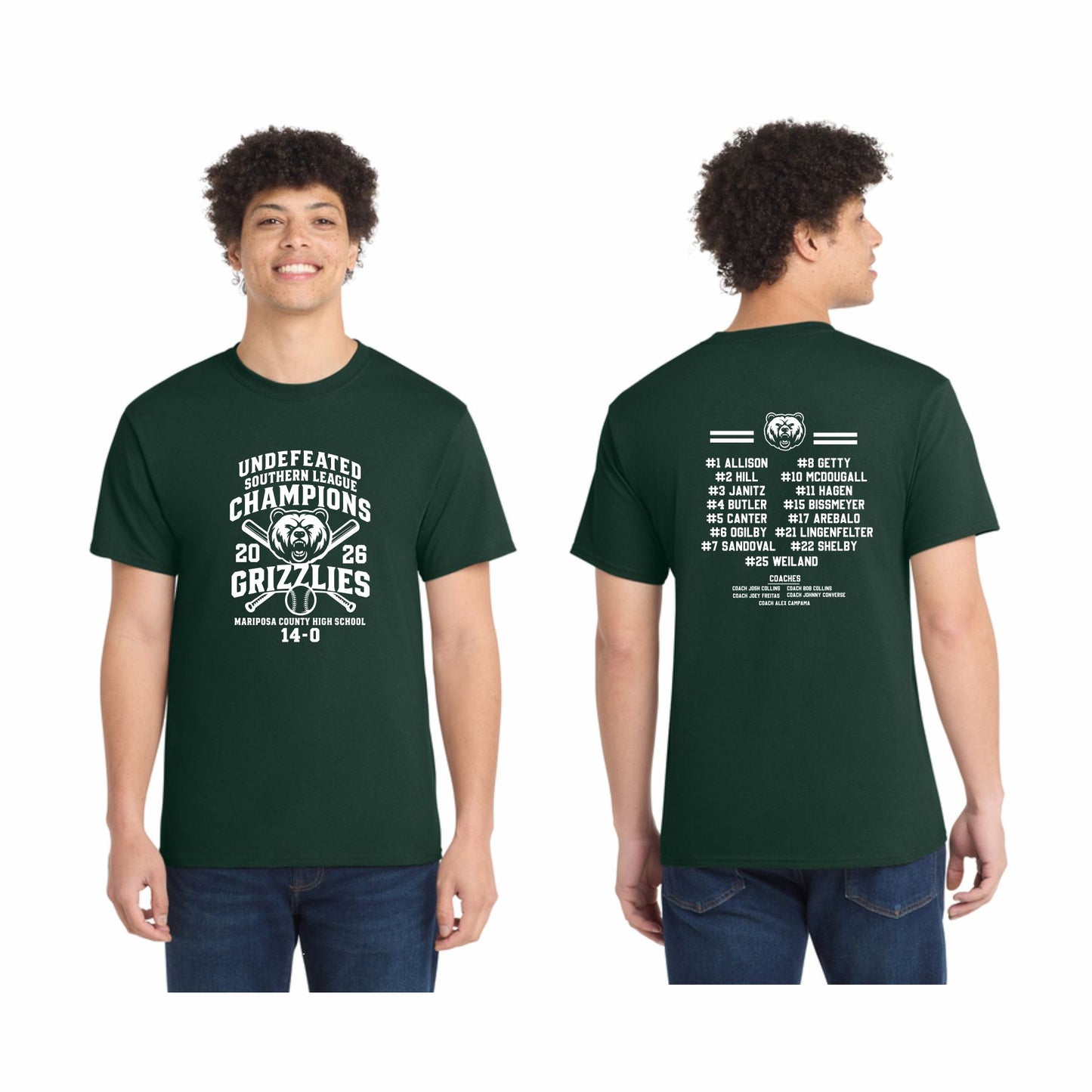 Mariposa Grizzlies T-Shirt