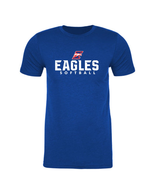 Eagles Youth Softball Logo T-Shirt